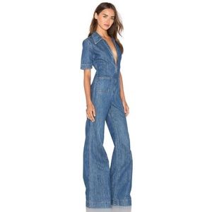 MAJORELLE Julie Carsuit in Baby Blues (Size: Medium)